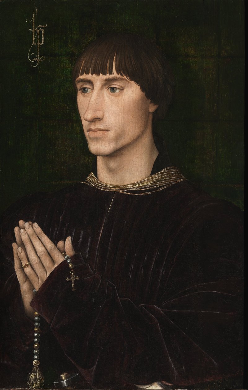 Retrato de Filipe I de Croÿ 14351511, ca 1460 de Rogier van der Weyden