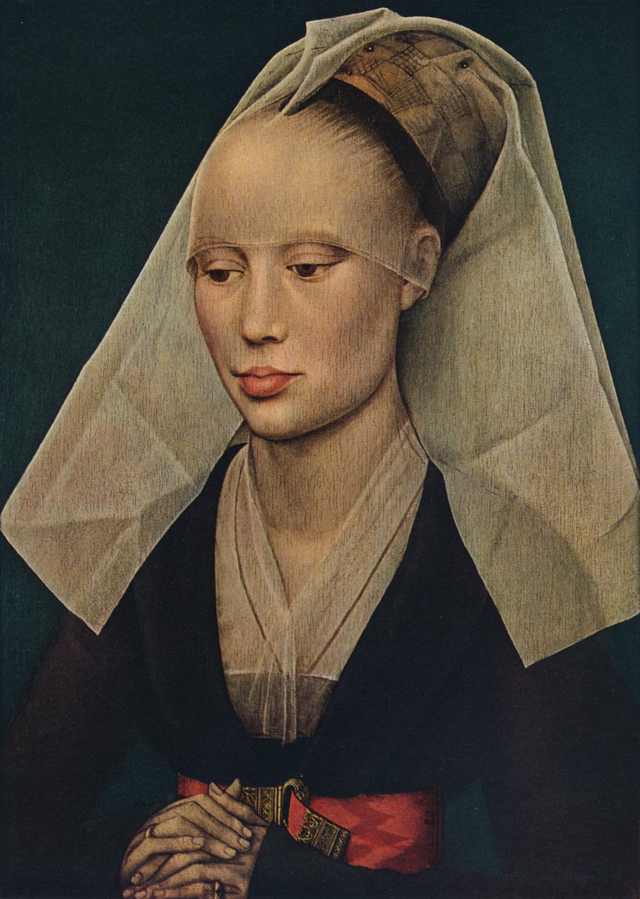 Retrato de uma senhora, c1460 de Rogier van der Weyden