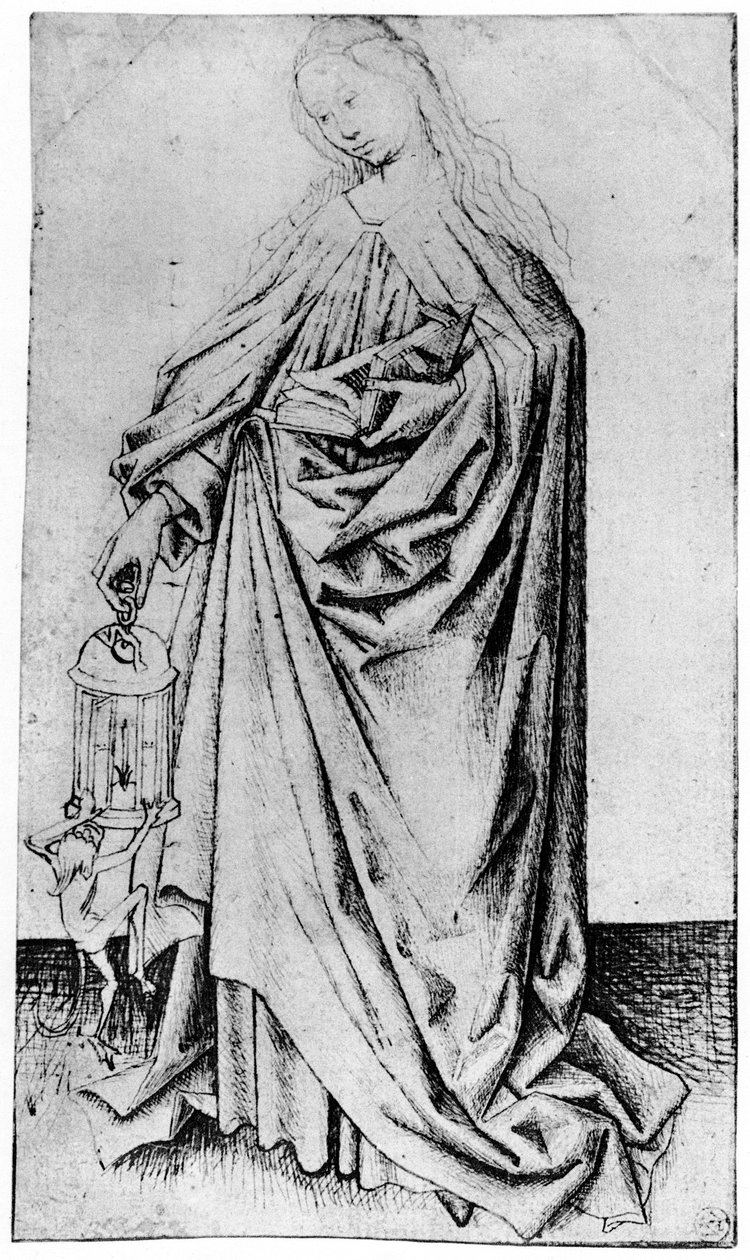 Esboço de um santo, 1913. de Rogier van der Weyden