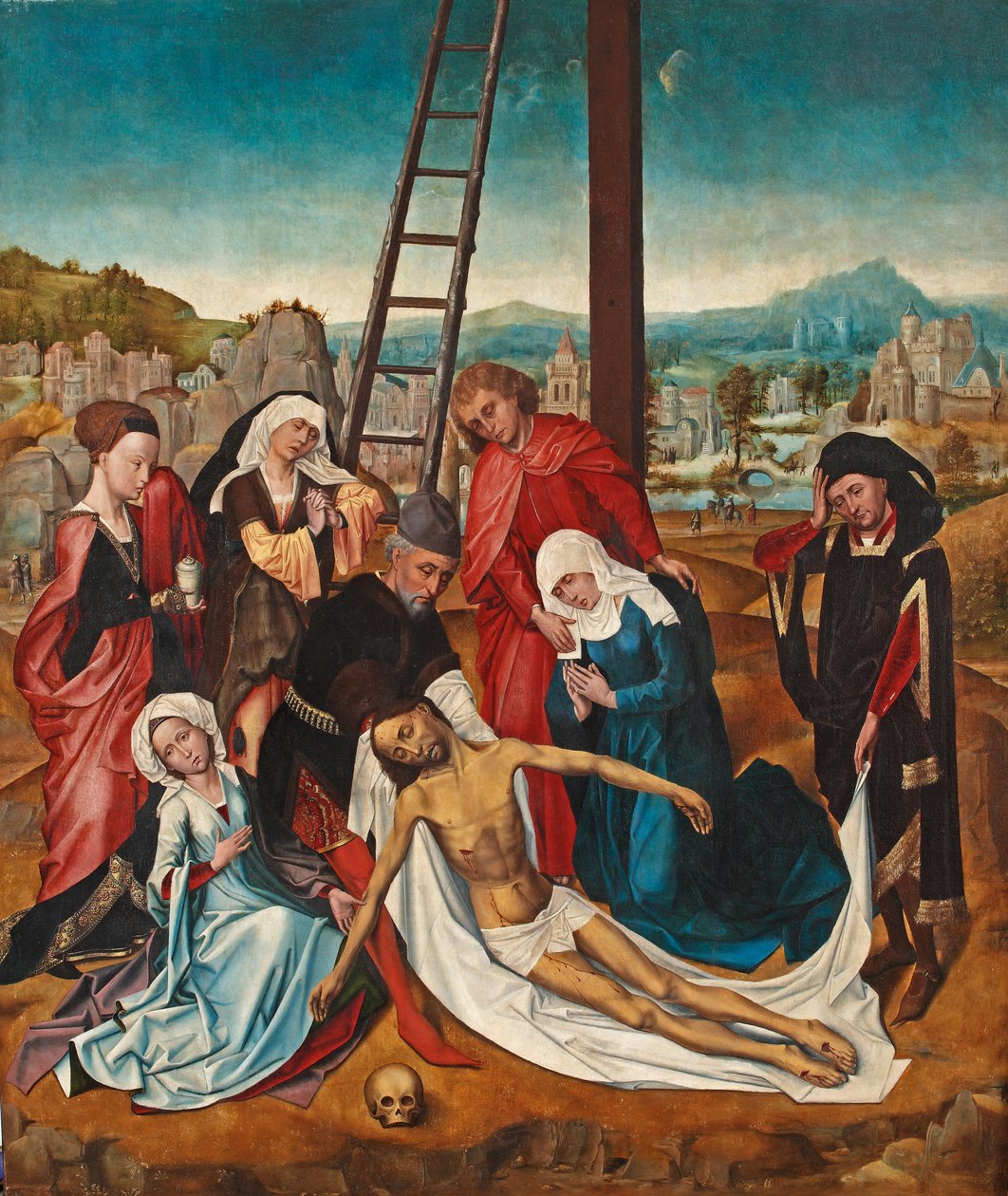 A Lamentação de Cristo de Rogier van der Weyden