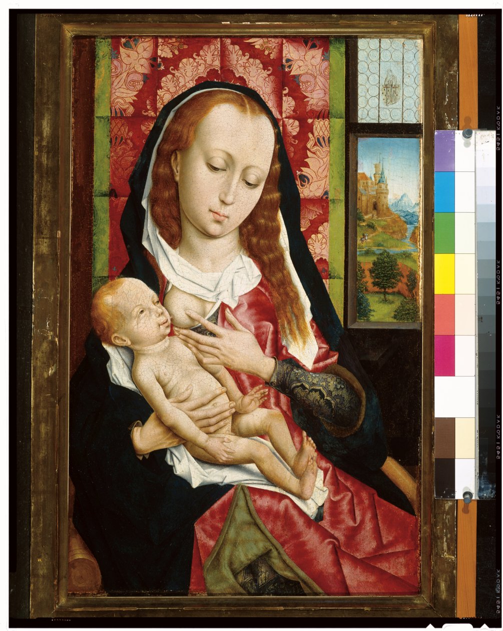 A Virgem e o Menino, c.1480 de Rogier van der Weyden