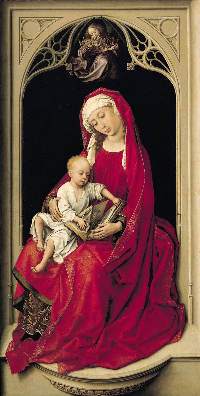 Virgem e o Menino de Rogier van der Weyden