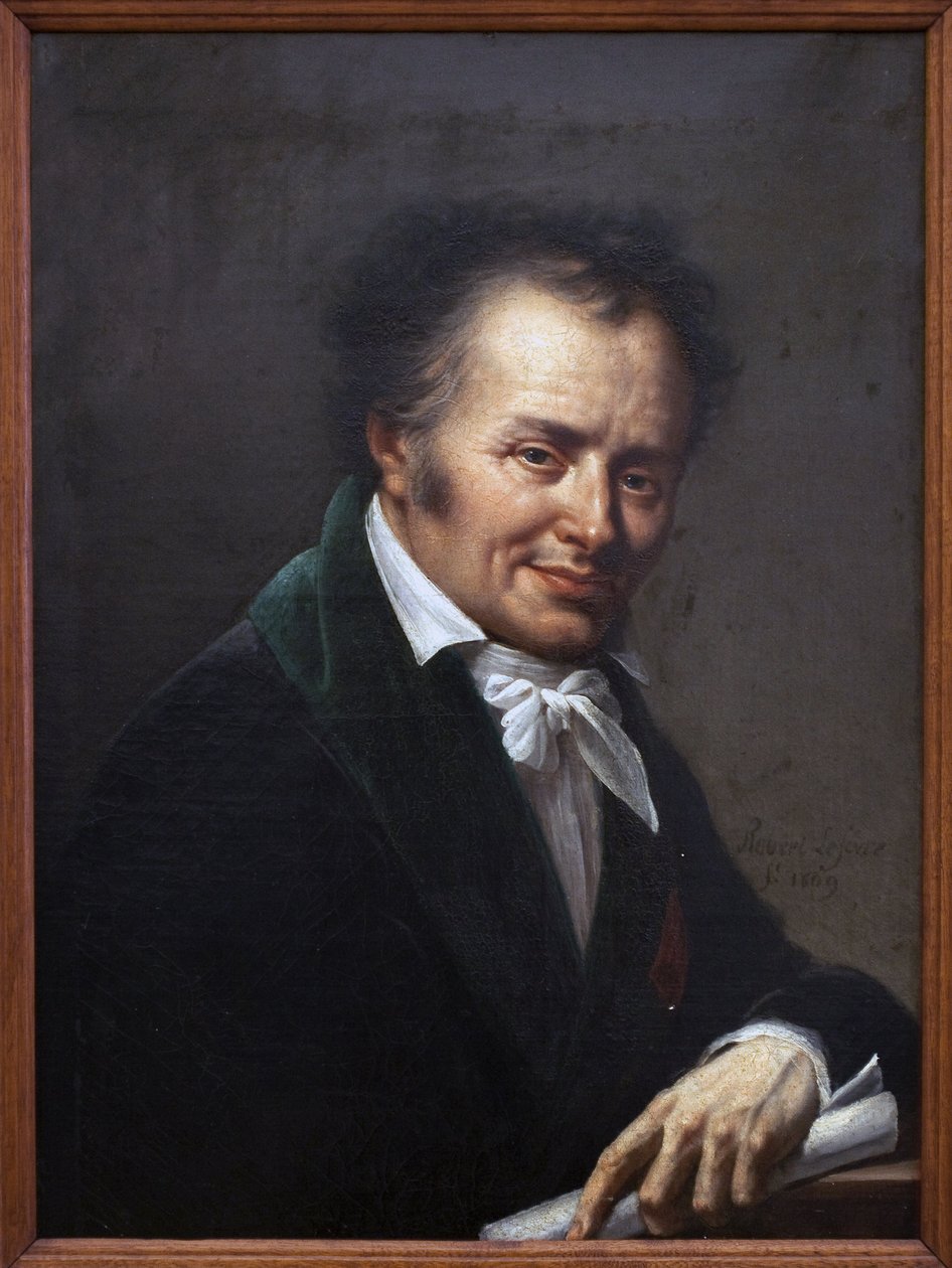Retrato de Dominique Vivant Denon (1747-1825). Pintura de Roland Lefevre (1755-1830), óleo sobre tela de Roland Lefevre