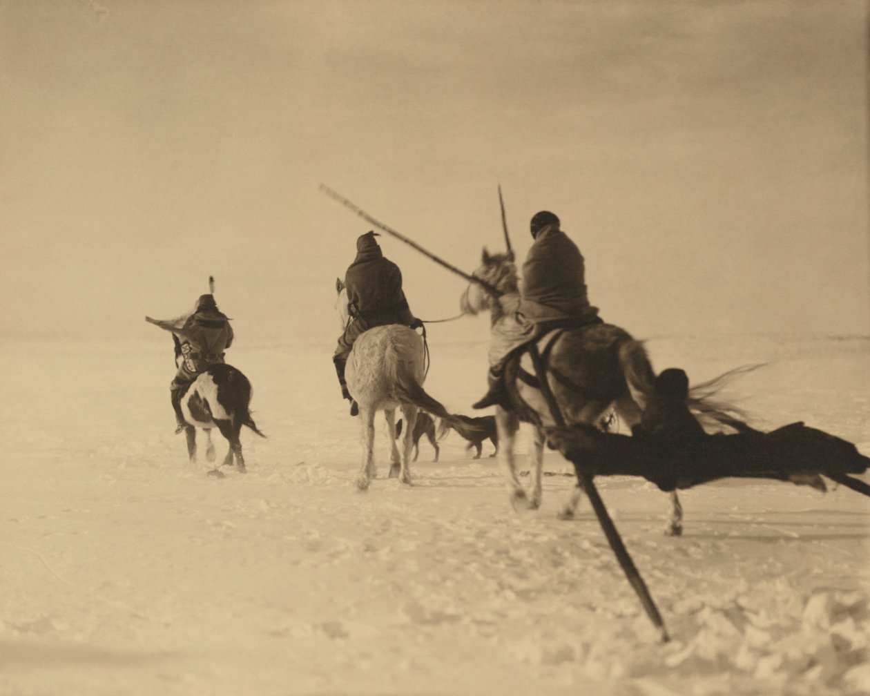 The Blizzard, c.1910 (fotografia) de Roland W. Reed
