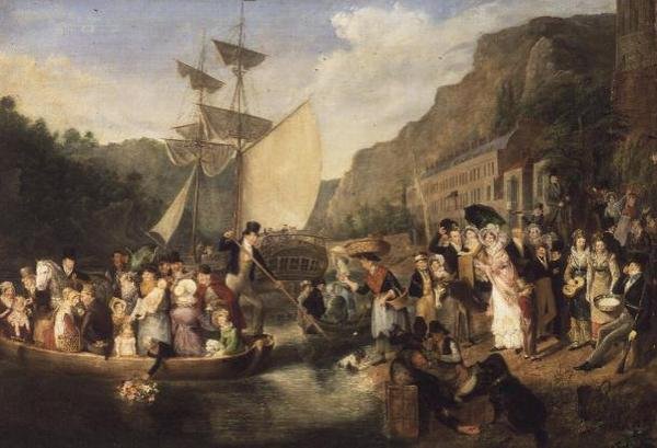 Embarque do Ferry Boat de Rolinda Sharples