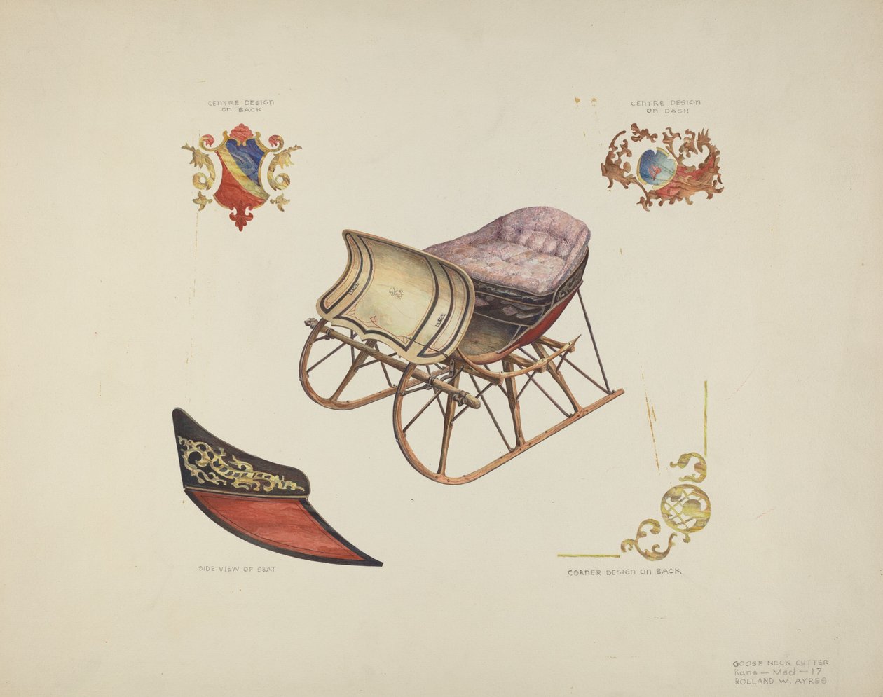 Cortador de pescoço de ganso de Rolland Ayres