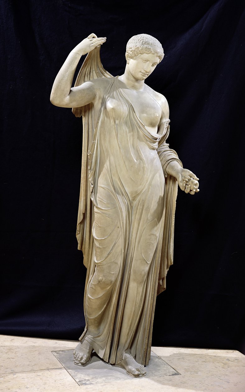 Afrodite Genetrix, cópia romana, após um original do final do século V aC atribuído a Callimachus (mármore) (veja 164600 a 164606, 191005 para detalhes) de Roman