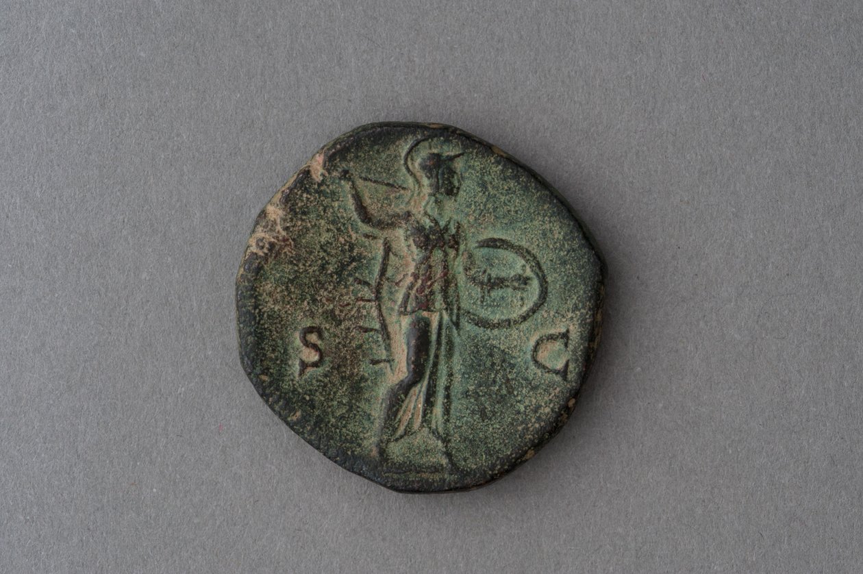 Como Moeda de Marcus Aurelius (bronze) de Roman