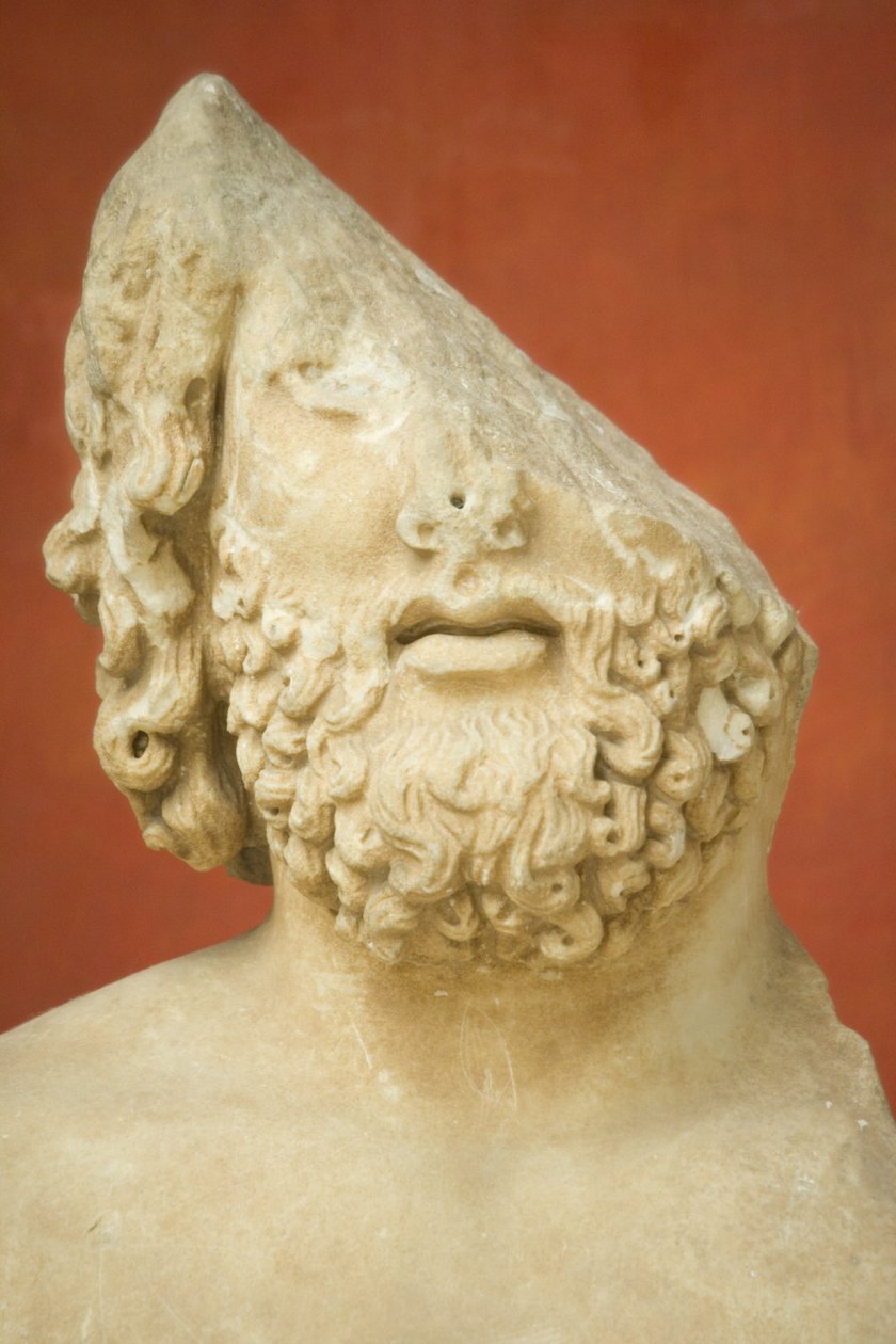 Asklepios, Período Imperial Romano (30 aC-500 dC) (mármore) de Roman
