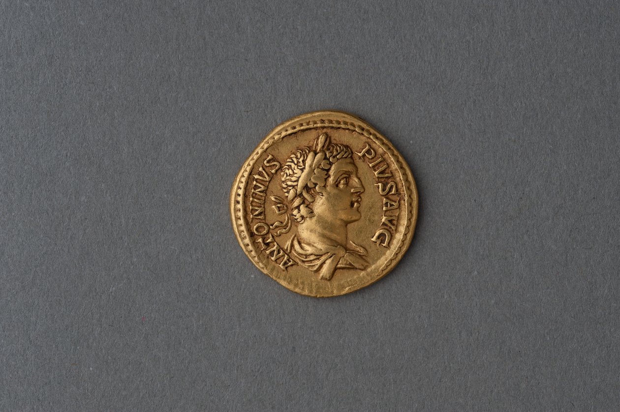 Áureo de Caracala (ouro) de Roman