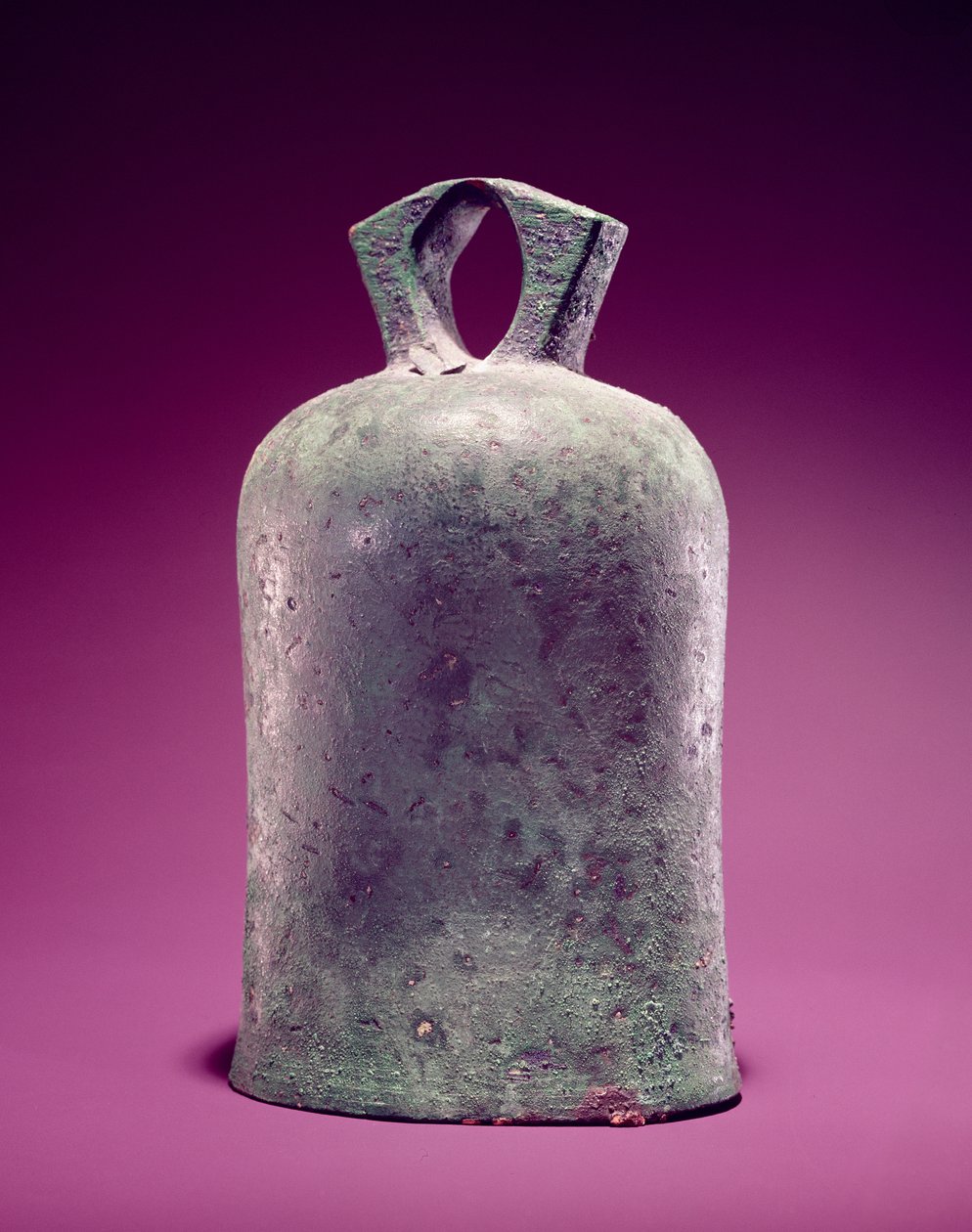 Bell, encontrado na Inglaterra (bronze) de Roman