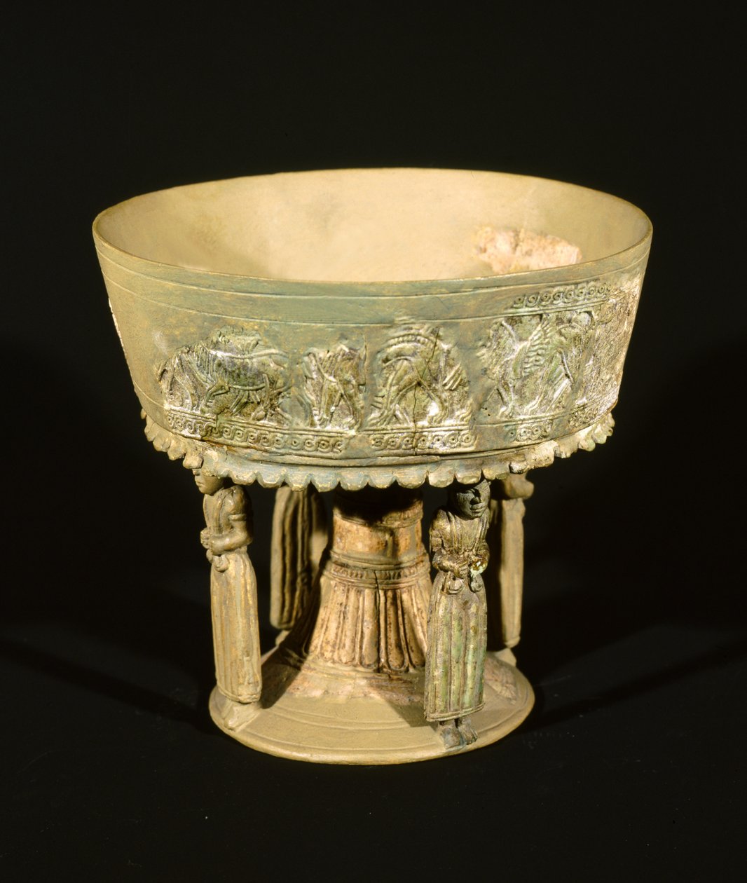 Cálice, do túmulo de Bernardini de Palestrina de Roman