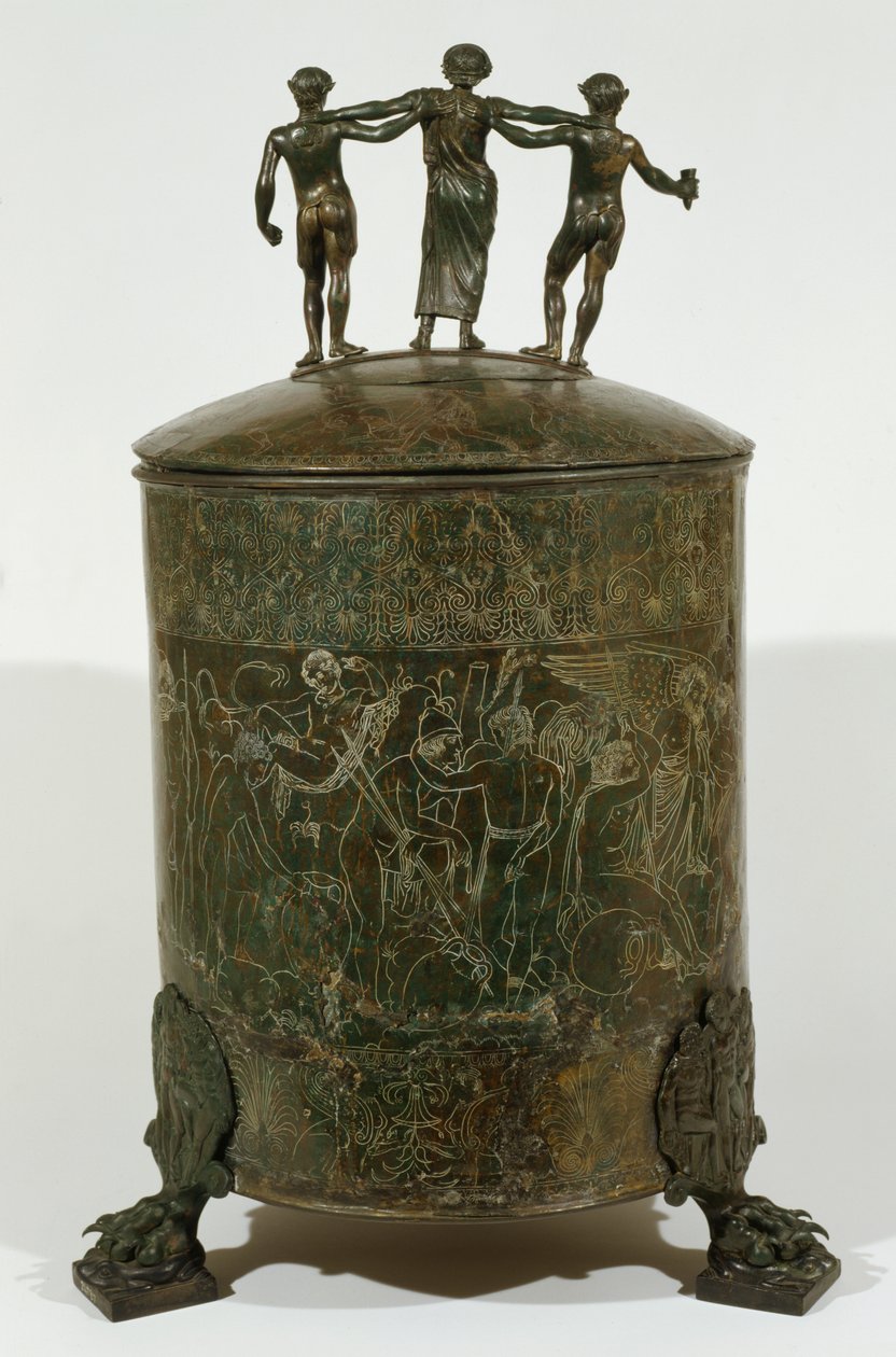 Cista Fioroni, Palestrina (bronze) de Roman