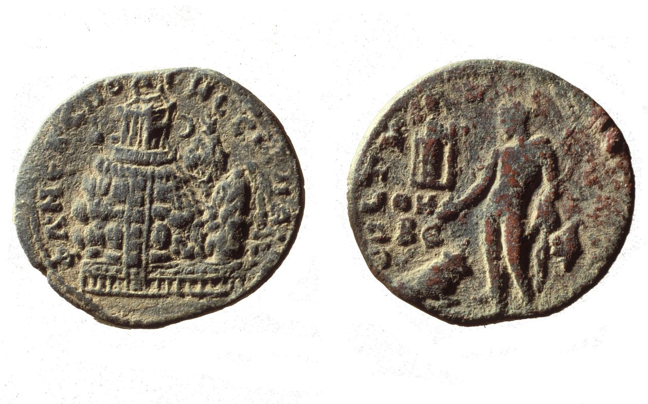 Moedas de Macrino, 217 (metal) de Roman