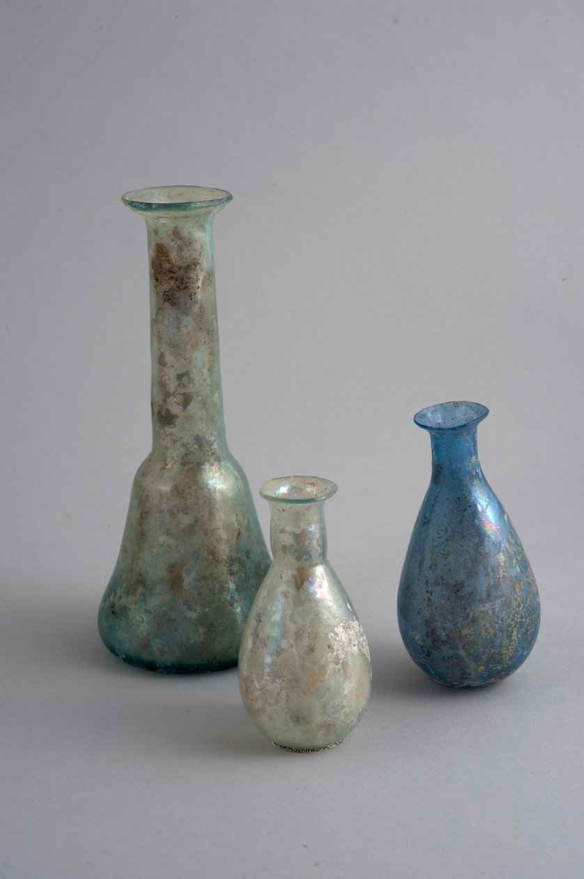 Recipientes para óleo (vidro) de Roman