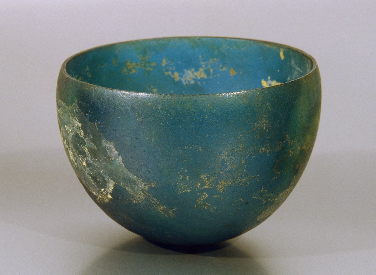 Taça, do túmulo de Bernardini di Palestrina (vidro) de Roman