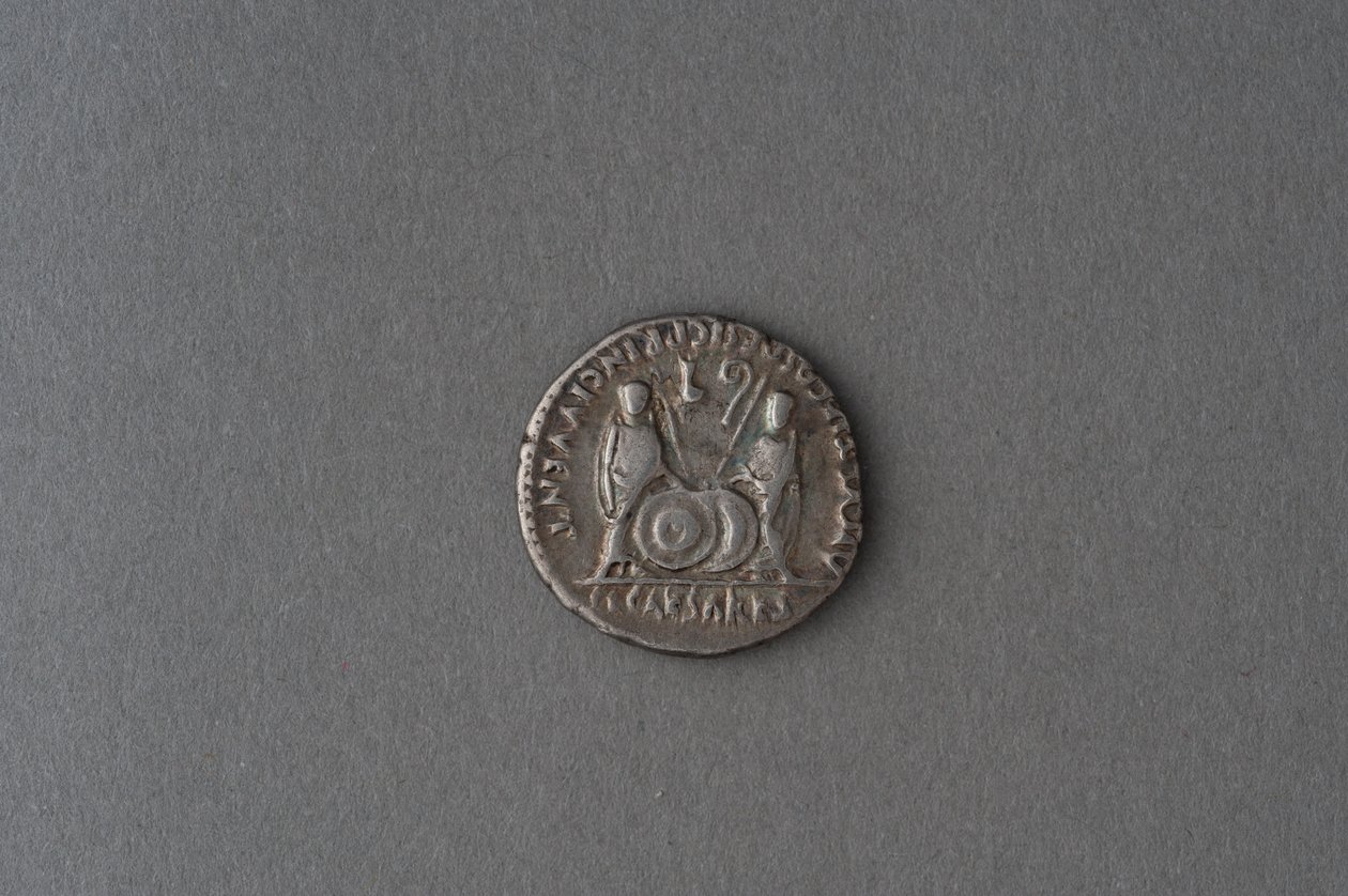 Denário de Augusto (prata) de Roman