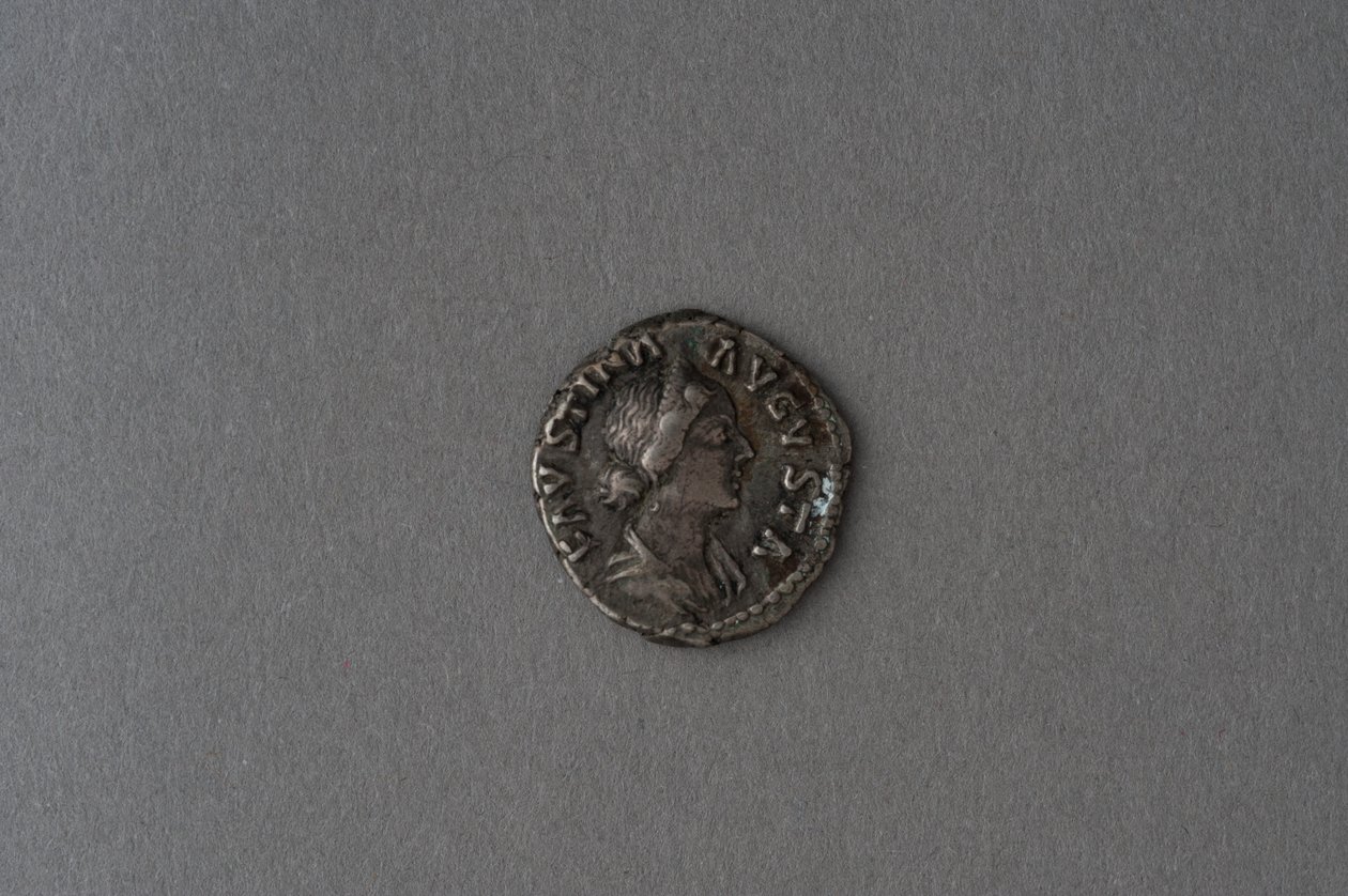 Denário de Faustina (prata) de Roman