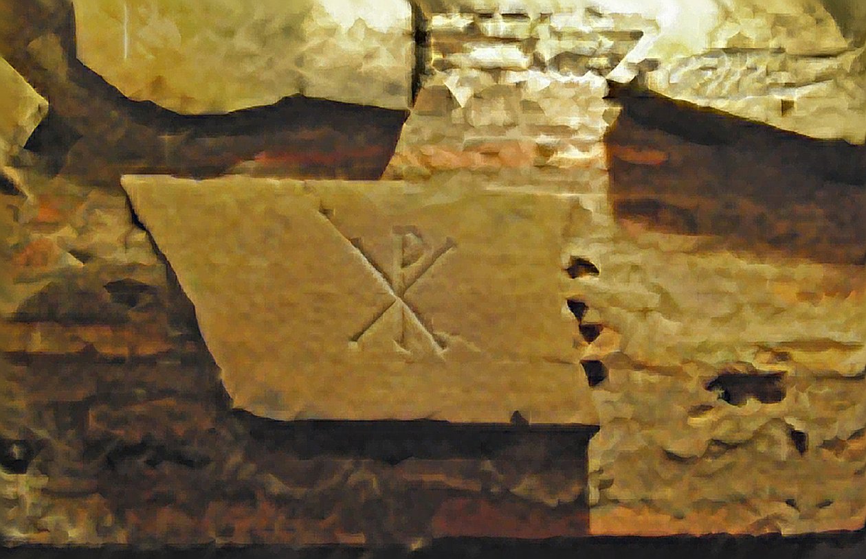 Primeiros símbolos cristãos de Roman