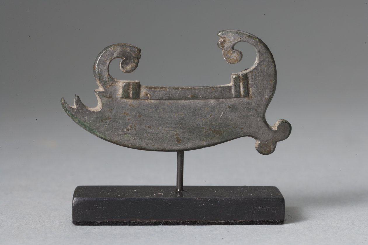 Fíbula de um navio (bronze estanhado) de Roman