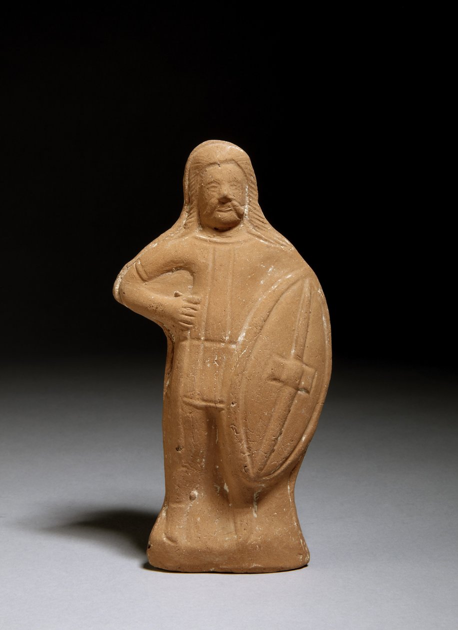 Estatueta de um bárbaro (terracota) de Roman