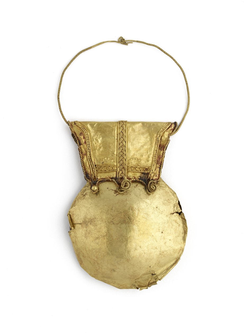 Bula de ouro, 1-79 dC (ouro) de Roman