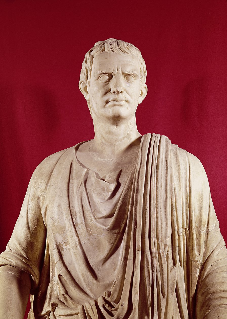 Lucius Cornelius Sulla 138-78 aC Detalhe de pedra orating de 102091 de Roman