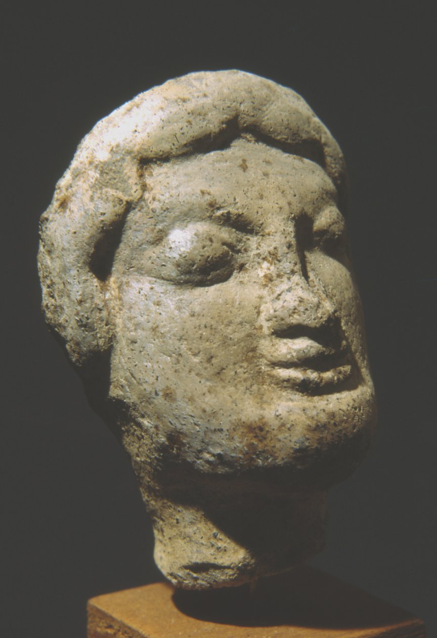 Cabeça masculina (terracota) de Roman