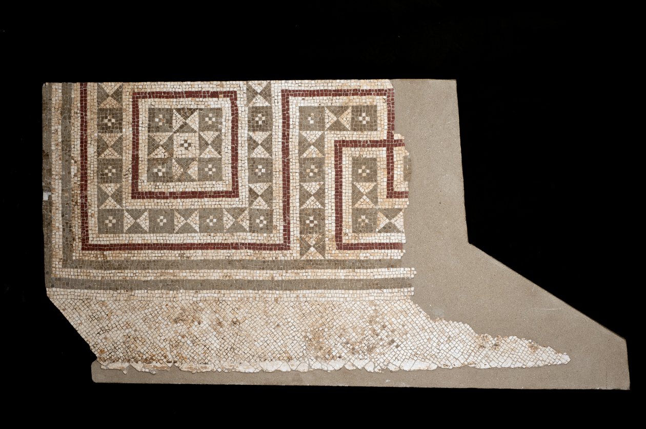 Mosaico (mármore colorido) de Roman