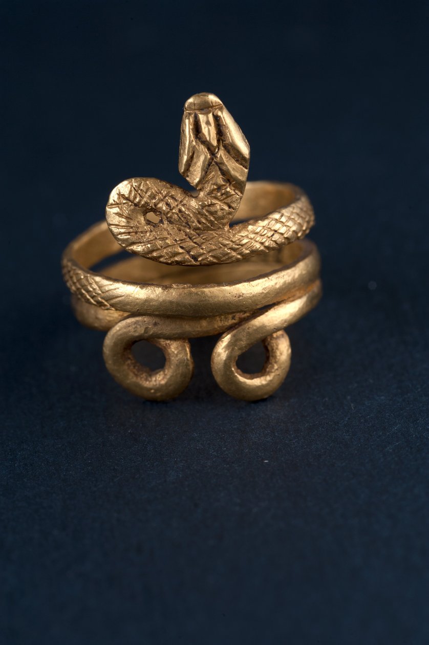 Anel em forma de cobra (ouro) de Roman