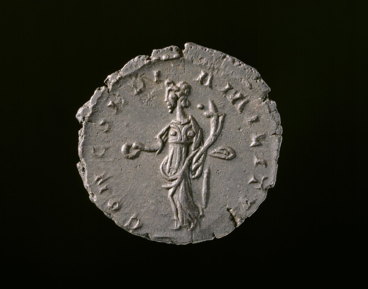 Moeda Imperial Romana de Colonia Claudia Ara Agrippinensium, AD 271 (prata degradada) de Roman