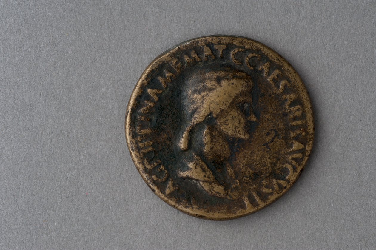 Sestércio de Agripina Maior (bronze) de Roman