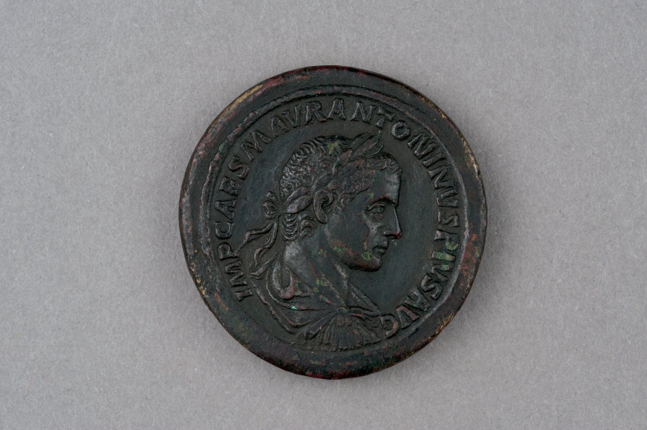 Sestércio de Heliogábalo (bronze) de Roman