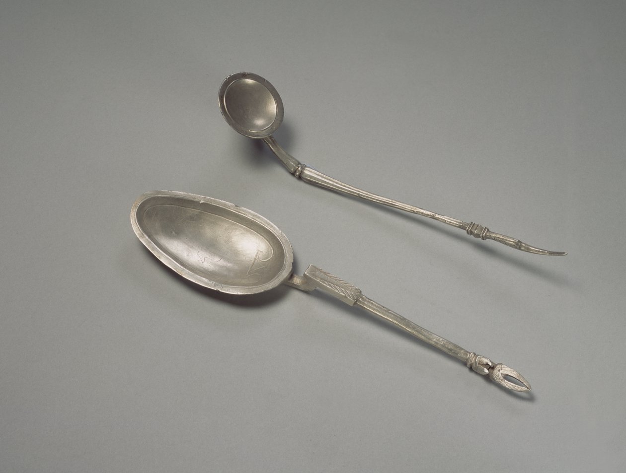Colher de Prata e &39;Cochleare&39; (prata) de Roman