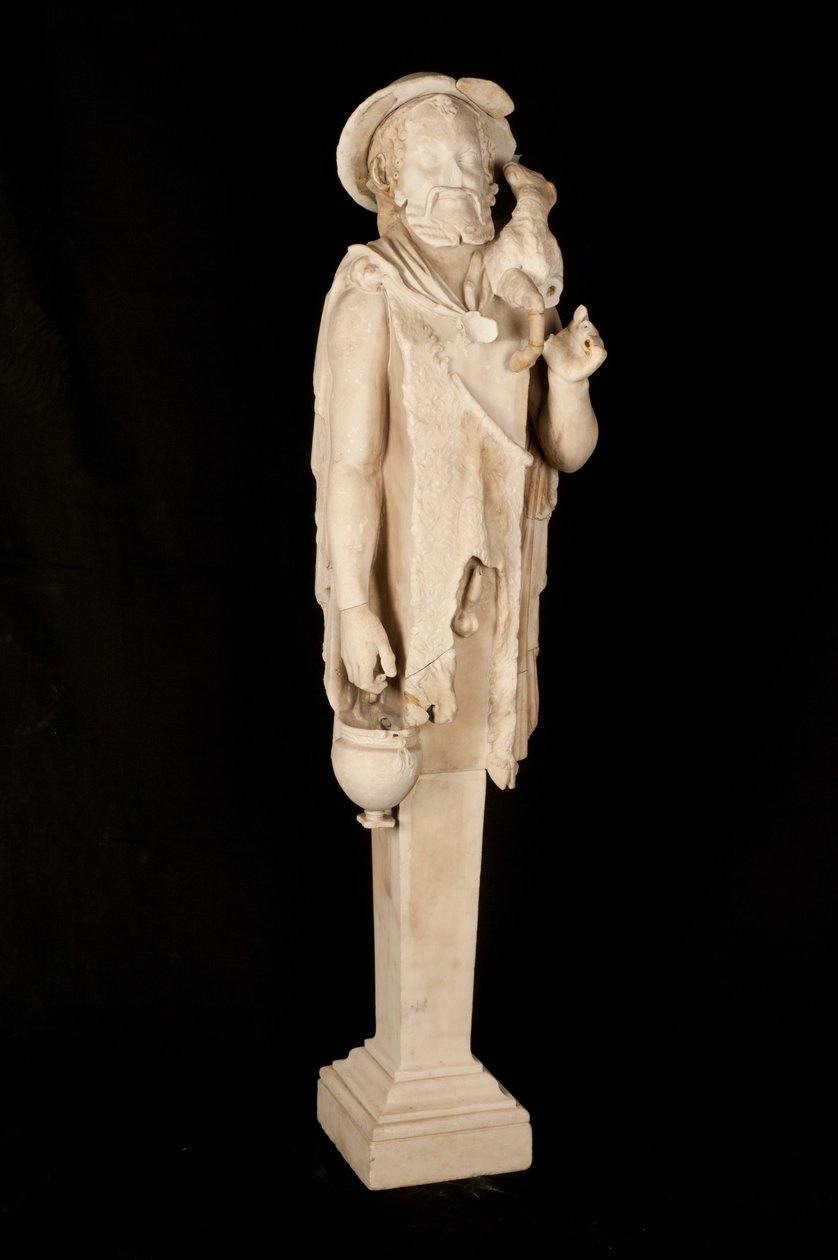 Estátua do deus Pan (mármore) de Roman