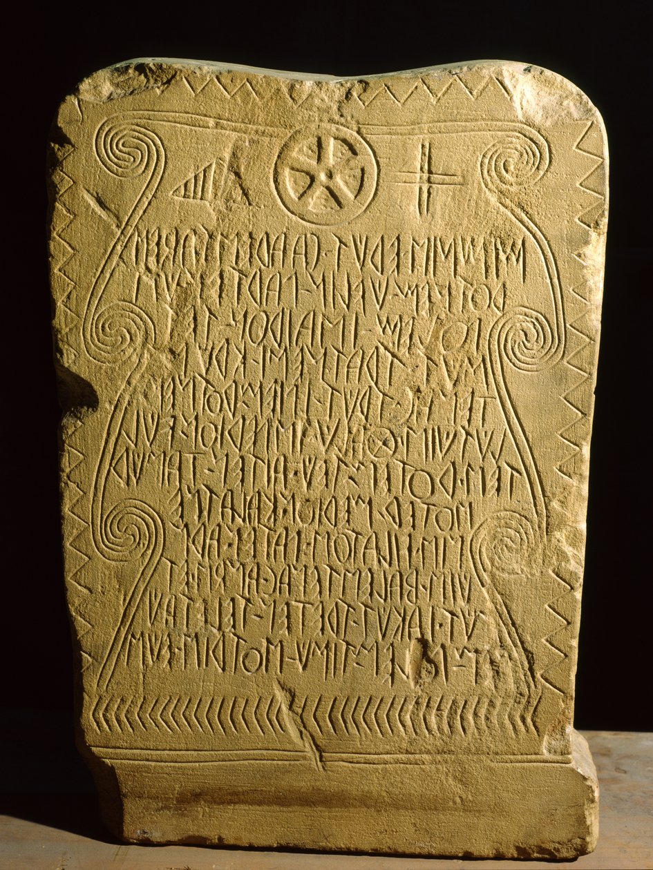 Estela, de Novario (arenito) de Roman