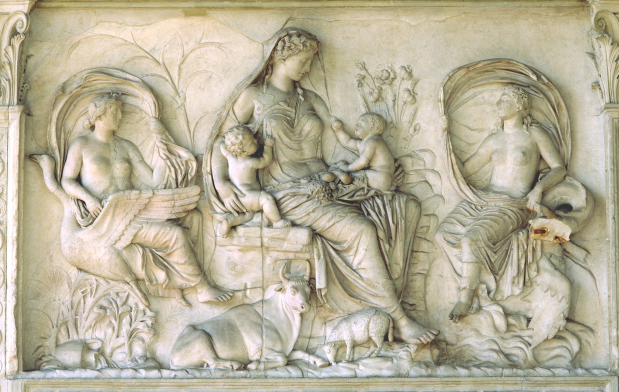 painel Regional da ARA (mármore) de Roman