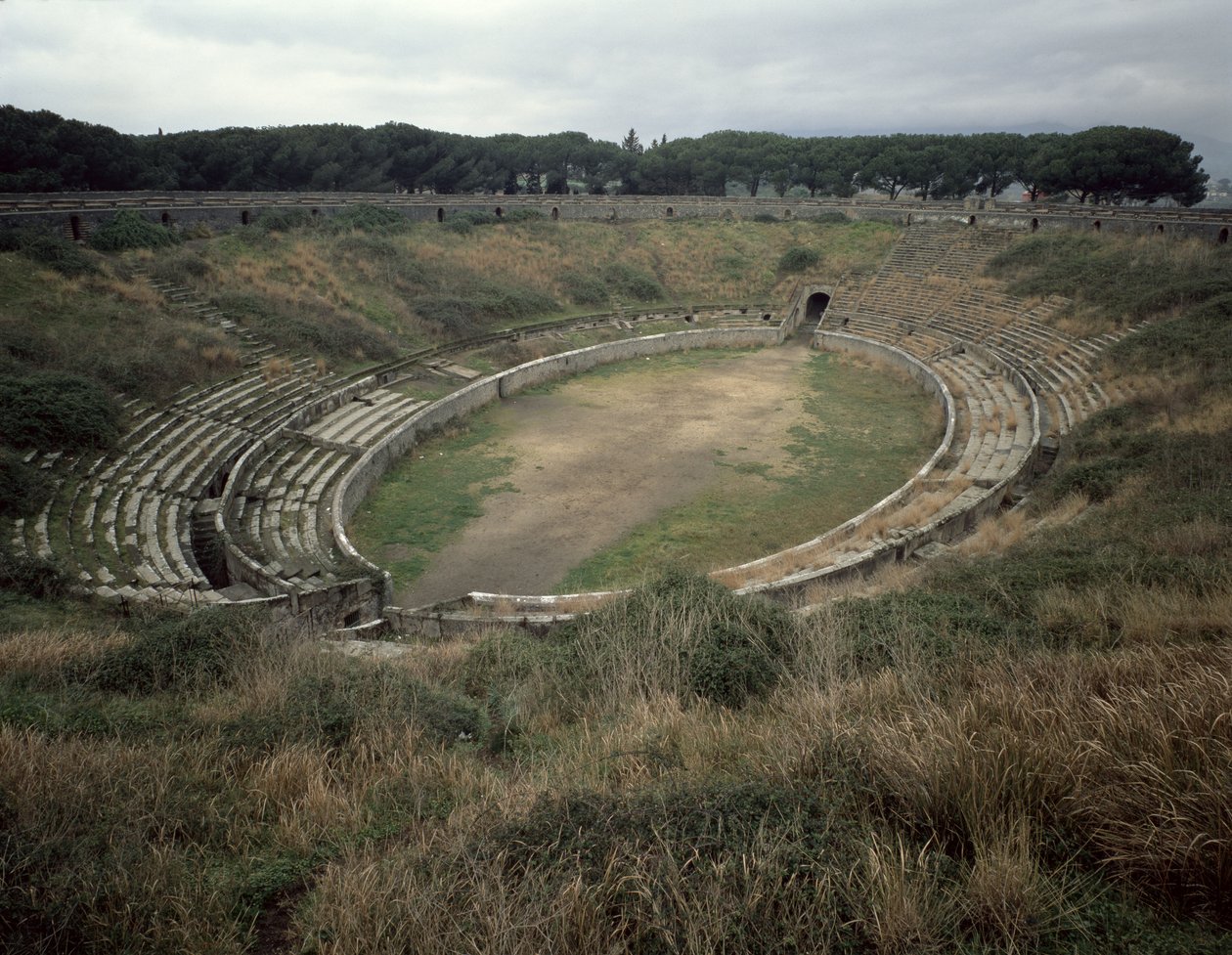 O anfiteatro de Roman