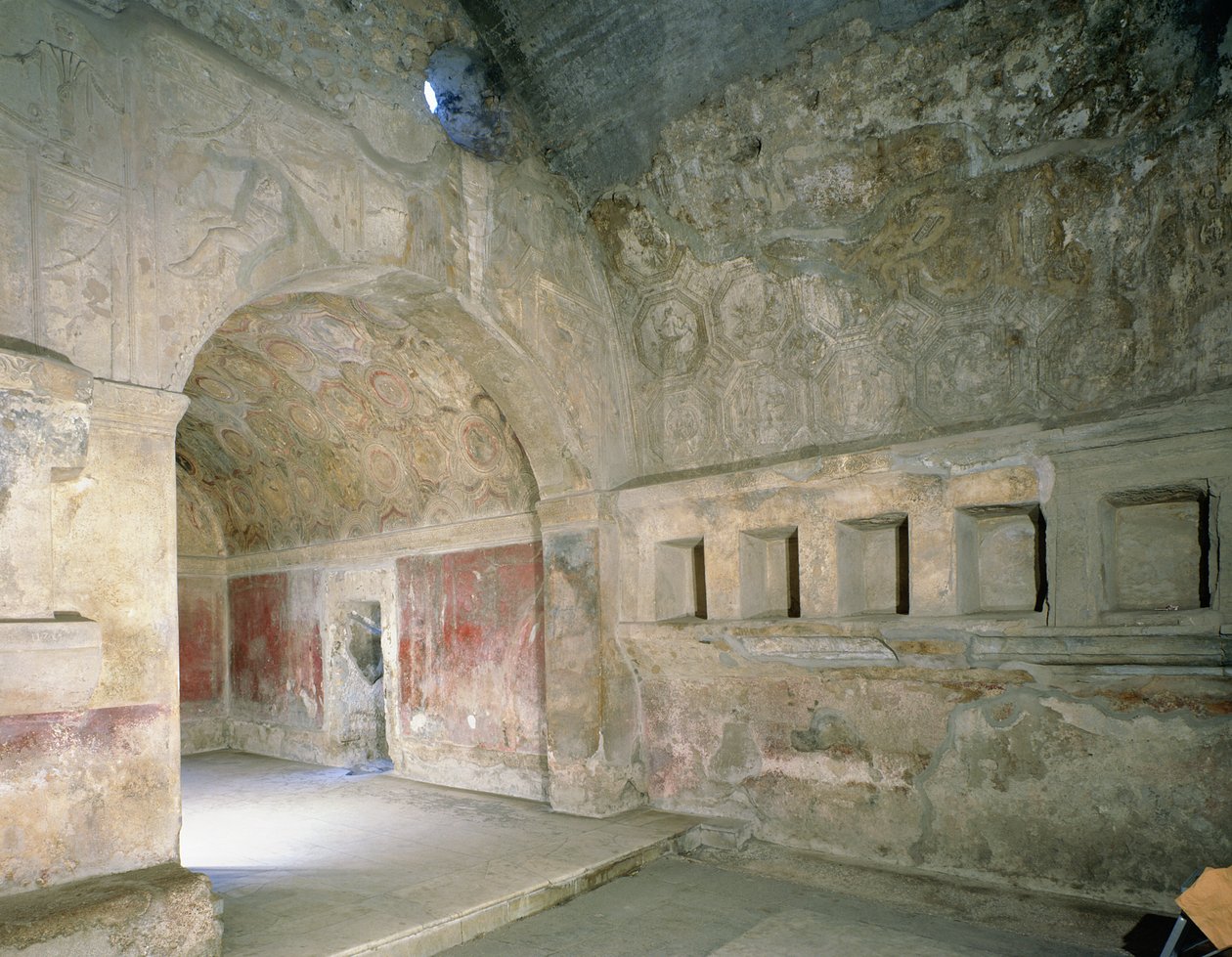 Os banhos termais de Stabiae de Roman