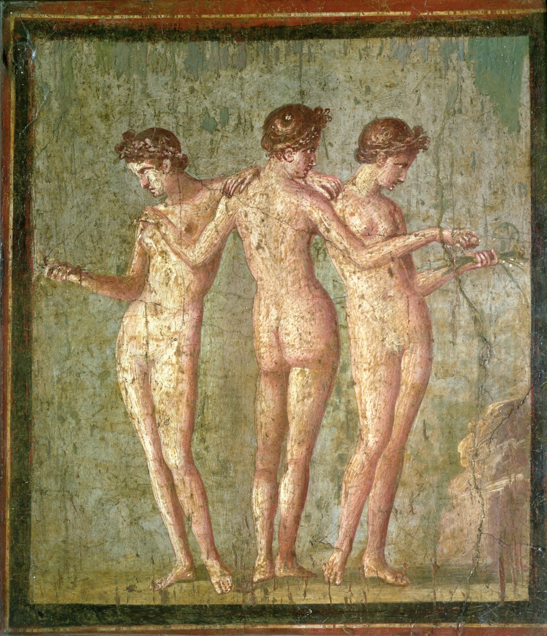Três graças, de Pompéia de Roman