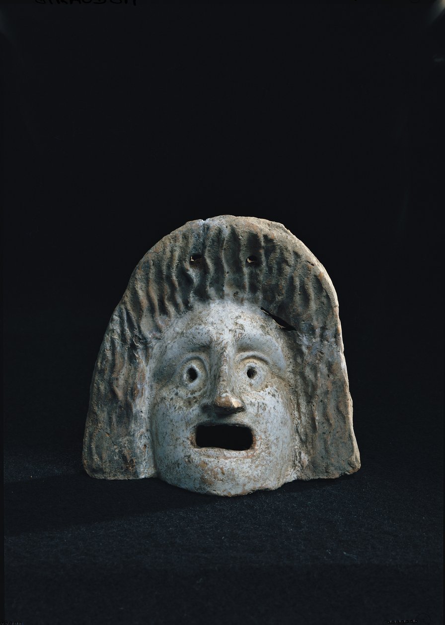 Máscara trágica de Roman