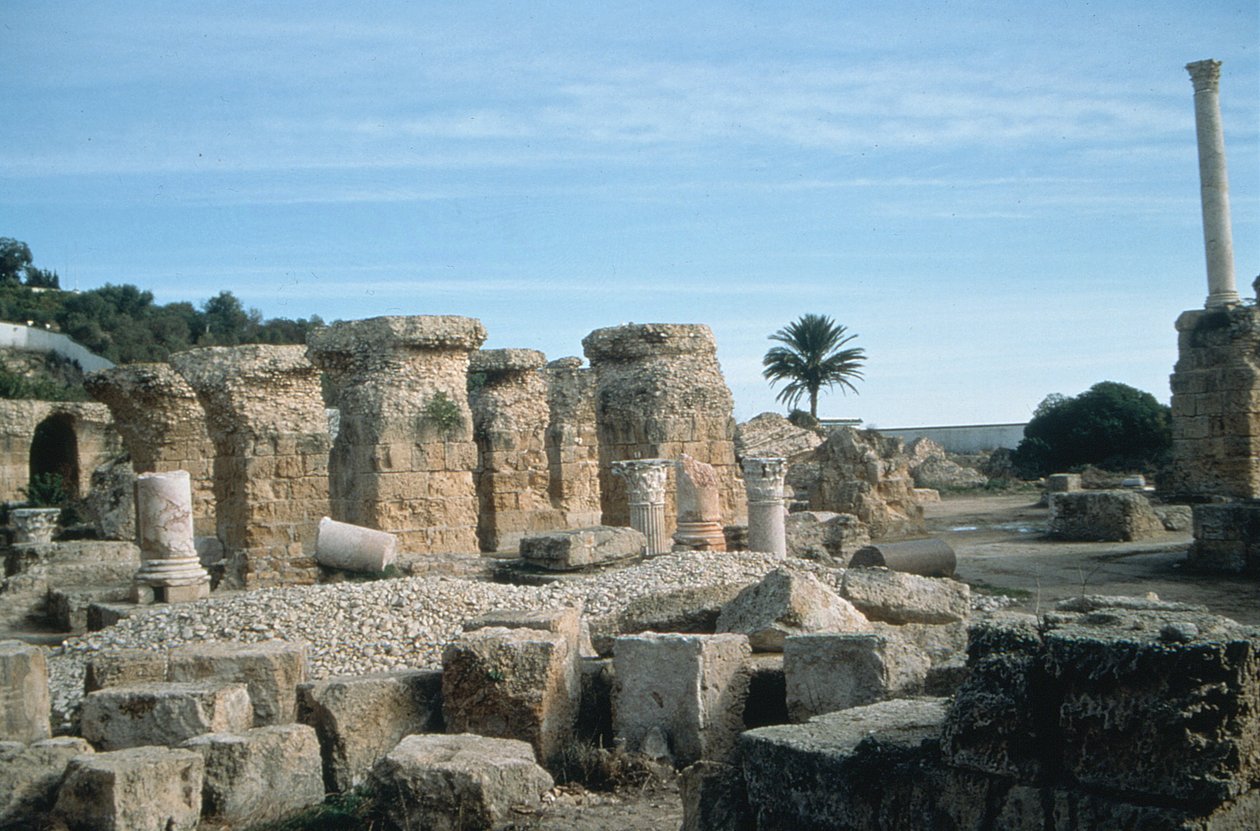 Vista das ruínas de Roman