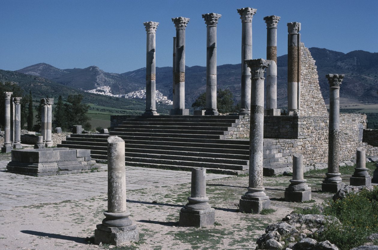 Vista do Capitólio de Roman
