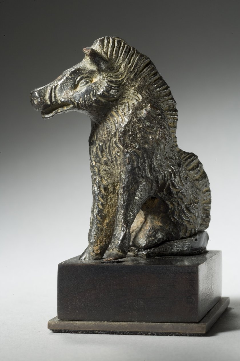 Javali, provavelmente da Gália, do século I a II (bronze) (ver também 270502) de Roman