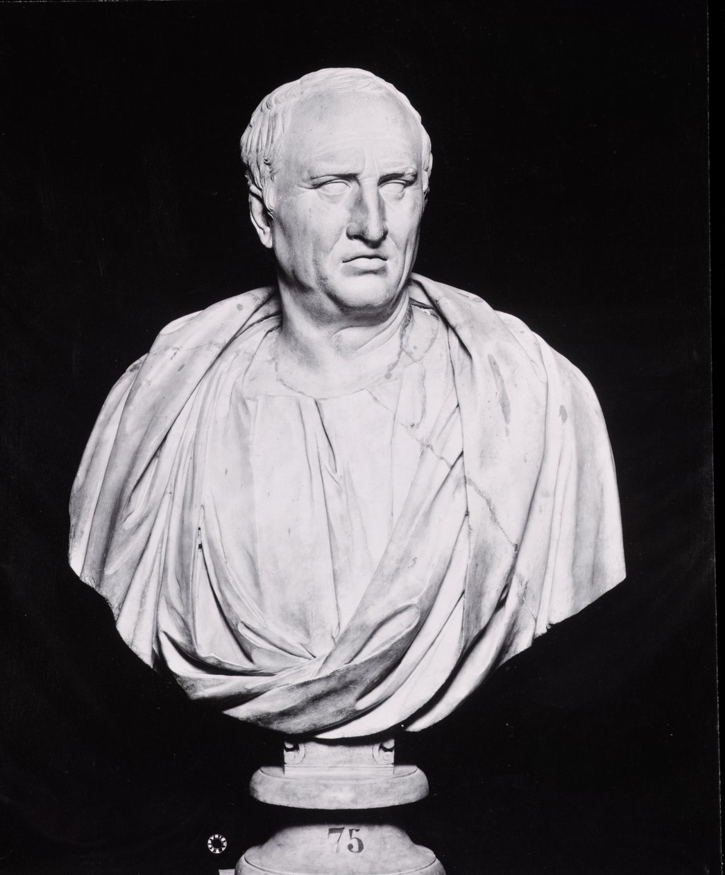 Busto de Júlio César (106-43 aC) de Roman Roman