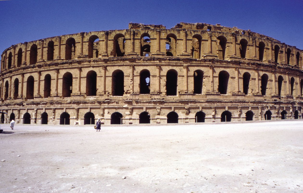 Anfiteatro de El-Djem (Tunísia). de Roman