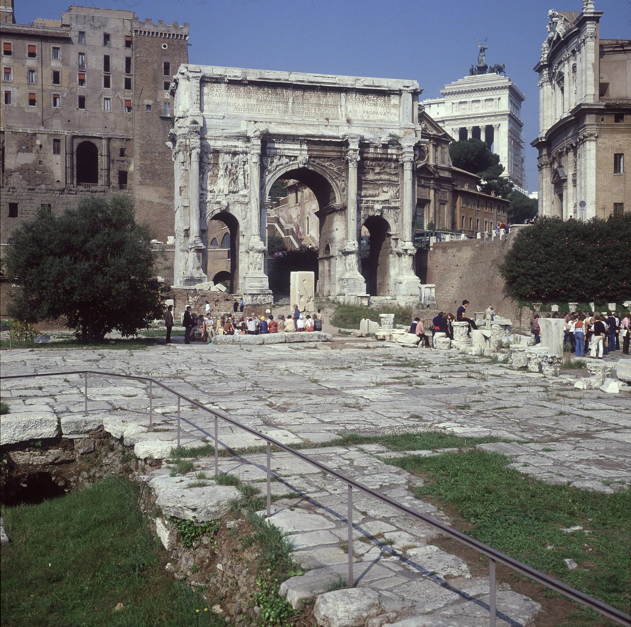 Arco de Septius Severus, Foro Romano, Roma de Roman