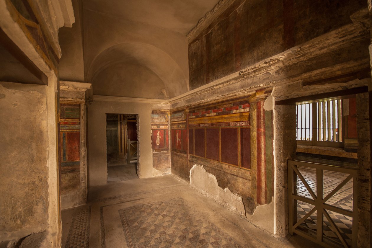 Europa, itália, campânia, pompeia, vila dos mistérios ©Lanzellotto Antonello/AGF/Leemage de Roman