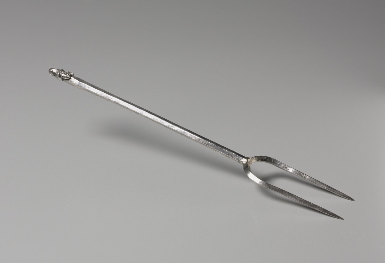 Forquilha com remate de cabeça de mula, 375-425 de Roman