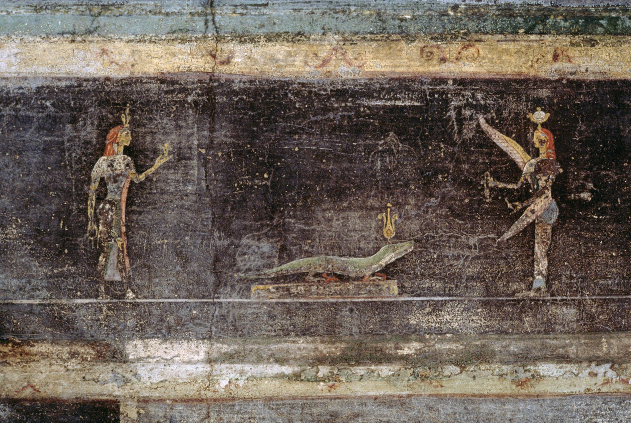 Frescos da Villa Dei Mysteri de Roman